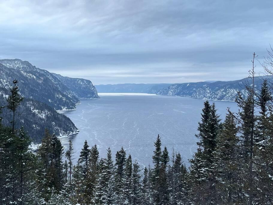 Appartement Mont Edouard, Hebergement Paisible A La Montagne LʼAnse-Saint-Jean 외부 사진