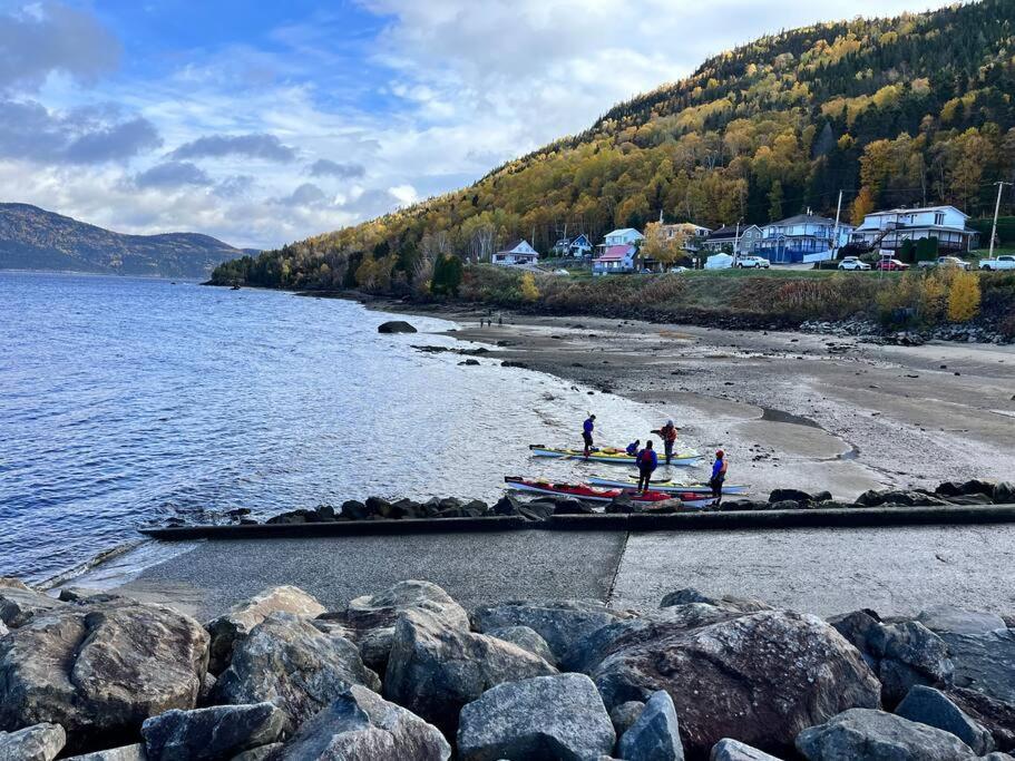 Appartement Mont Edouard, Hebergement Paisible A La Montagne LʼAnse-Saint-Jean 외부 사진