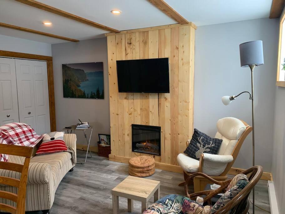 Appartement Mont Edouard, Hebergement Paisible A La Montagne LʼAnse-Saint-Jean 외부 사진