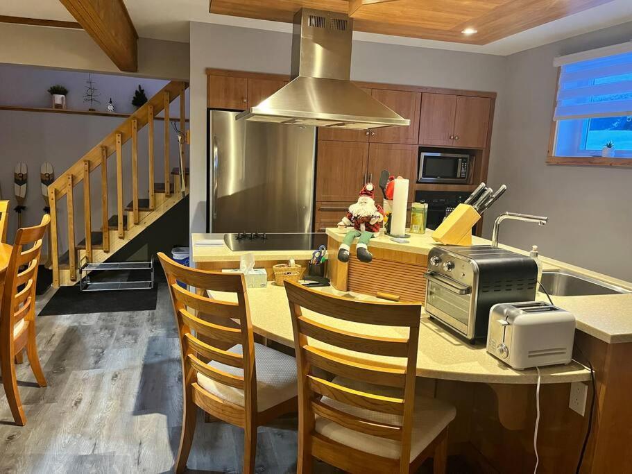 Appartement Mont Edouard, Hebergement Paisible A La Montagne LʼAnse-Saint-Jean 외부 사진